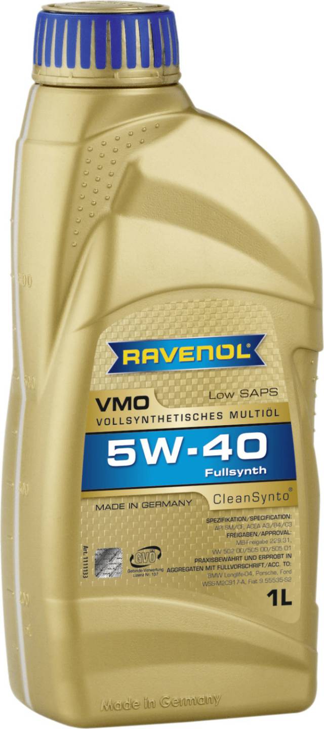 Ravenol VMO 5W-40 Ravenol VMO 5W-401 l