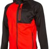 Motorradjacken Klim Alpha Hoodie schwarz/rot