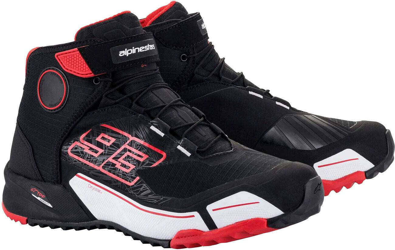 Alpinestars CR-X DrystarBlack/Red/White Motorradstiefel