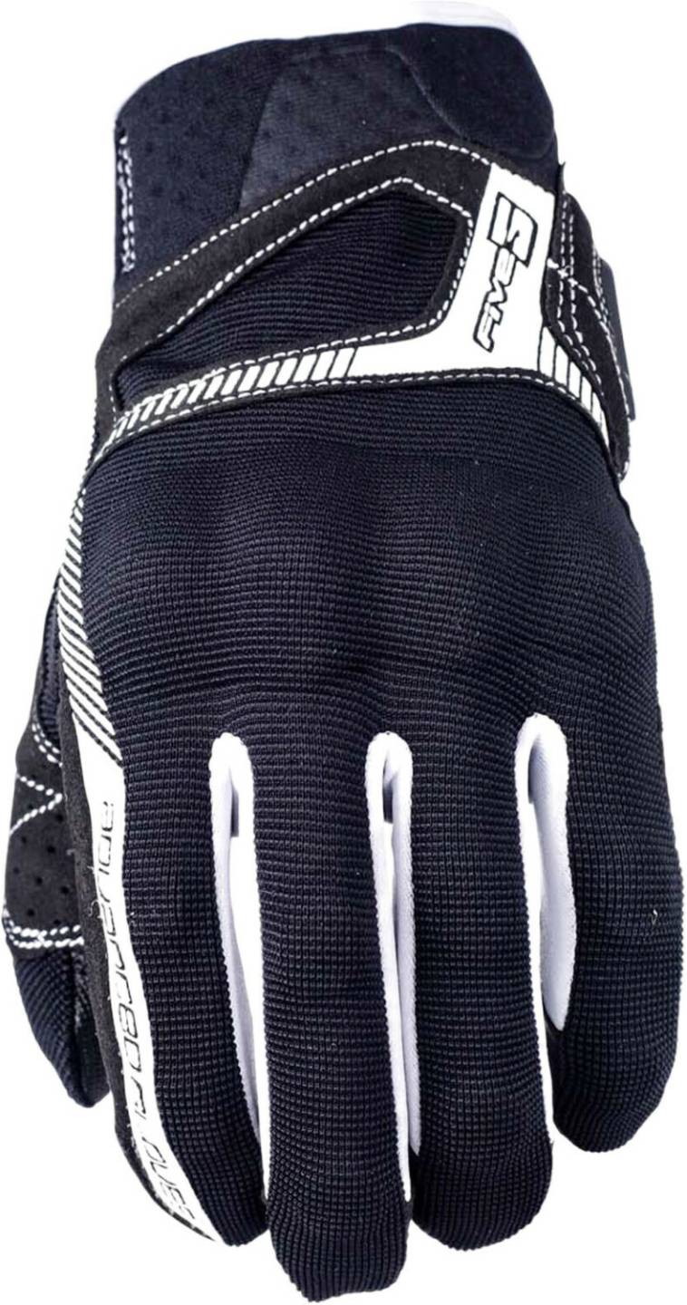 Five Gloves RS3 Glovesblack/white Motorradhandschuhe