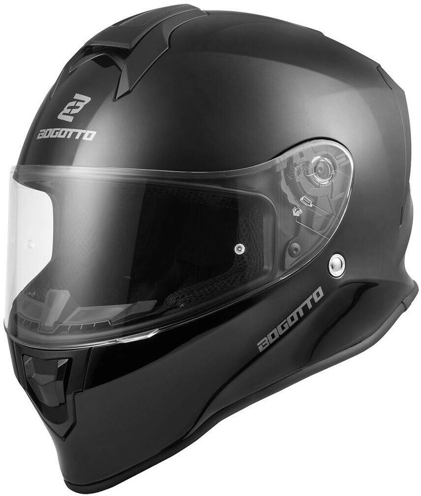 Bogotto H151 Solid schwarz Motorradhelme