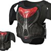 Alpinestars Kids Brustpanzer A-5 - Schwarz/ Grau/ Rot Protektoren