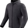 REV'IT! Traffic H2O Jacketblack/grey Motorradjacken