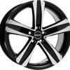 MAK Wheels Stone 5 (7x17) black mirror Felgen