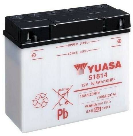 Yuasa 12V 18Ah (51814) Motorradbatterien