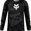 Fox 180 Bnkr 2023 Jugend Jersey schwarz/mehrfarbig Motocross-Jerseys