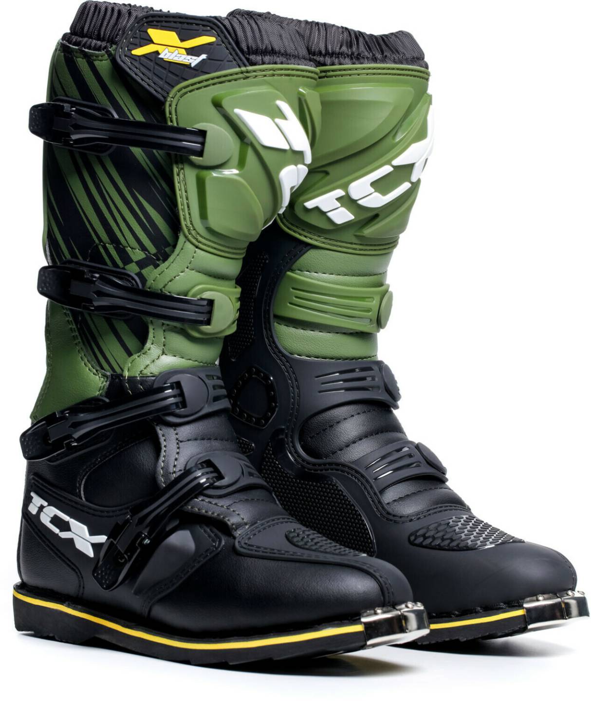 TCX X-Blast(2023) black/green/yellow Motorradstiefel