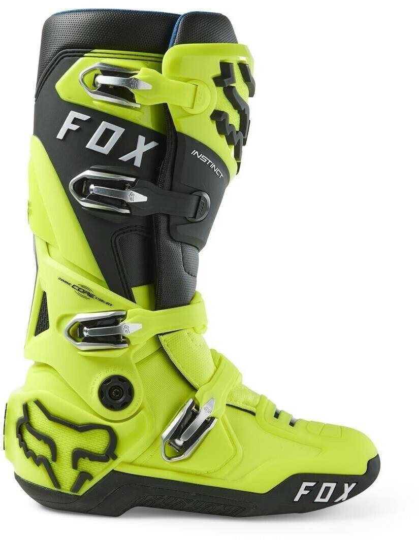 Fox Instinctschwarz/ gelb Motorradstiefel