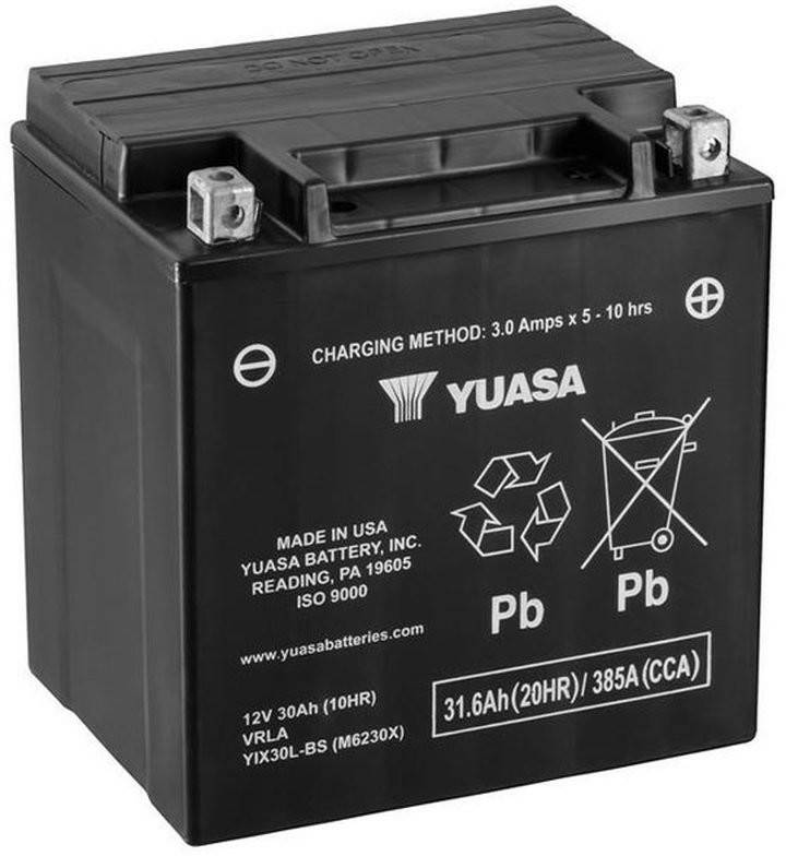 Yuasa YIX30L-BS Motorradbatterien