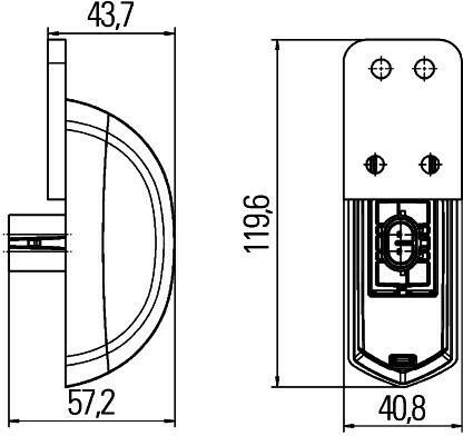 Zusatzbeleuchtungen Hella 2XS 205 020-151