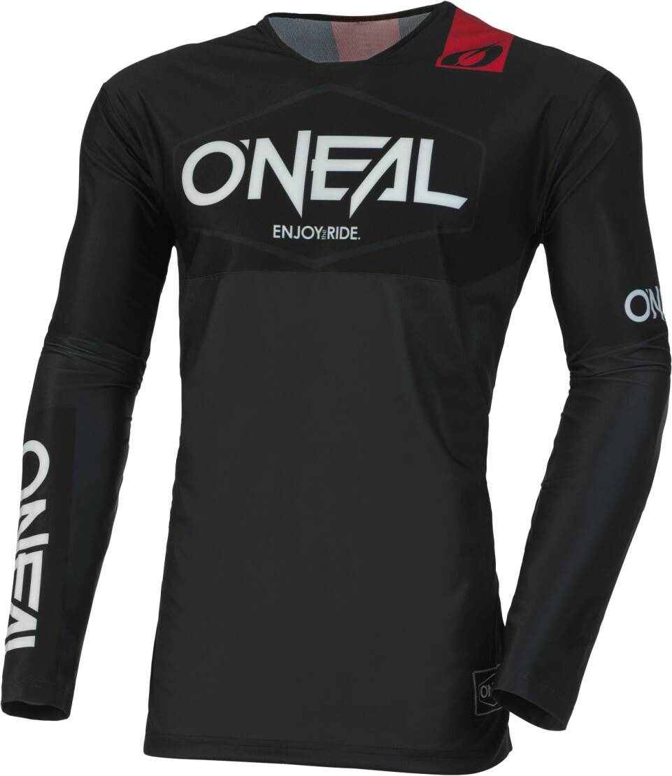 O'Neal Mayhem Hexx schwarz/grau Motocross-Jerseys