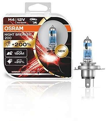 Autolampen Osram Night Breaker 200 H4 Duo-Box (64193NB200-HCB)