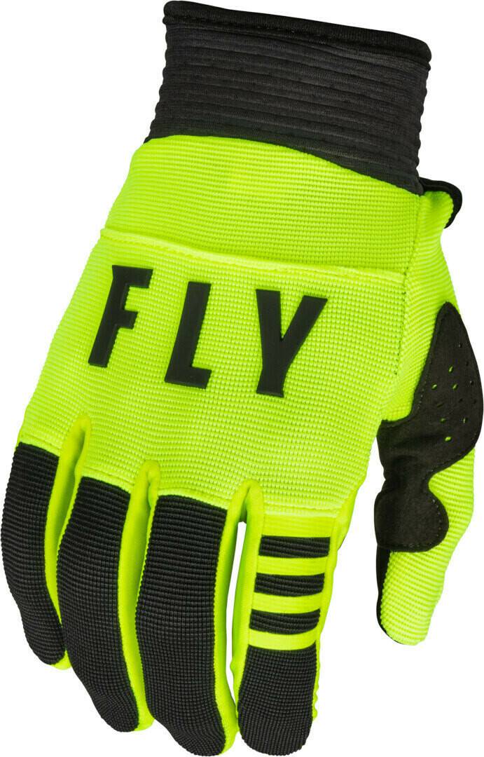 Fly Racing F-16 2023 Motocross Handschuhe schwarz/gelb Motorradhandschuhe