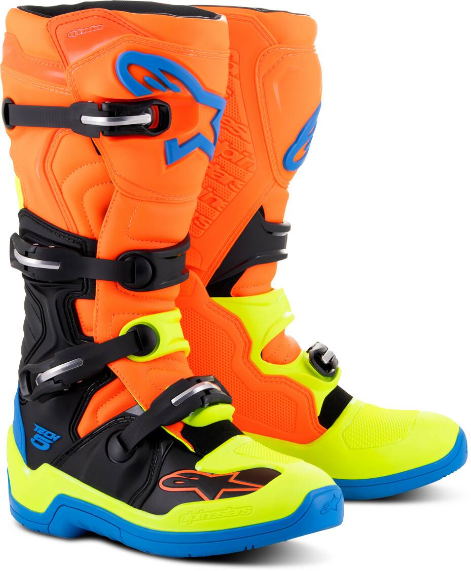 Alpinestars Tech 5orange Motorradstiefel