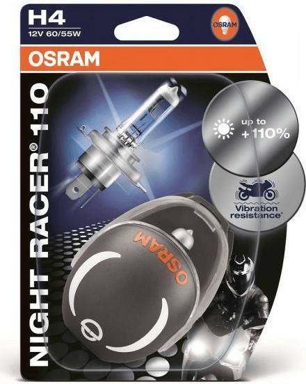 Osram Night Racer 110 H464193NR1-02B Osram Night Racer 110 H4