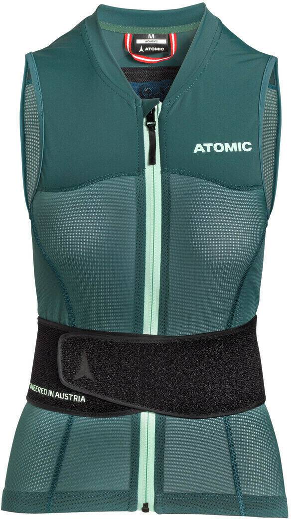 Atomic Live Shield Vest AmidW türkis/schwarz Protektoren