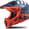 LS2 Fast Evo MX 437 XCode Kinder blau/orange Motorradhelme