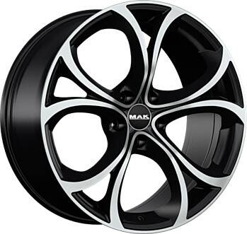 Felgen MAK Wheels Lario black mirror (7.5x17)