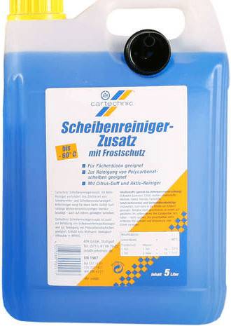 Scheibenreiniger Cartechnic Scheibenreiniger-Zusatz mit Frostschutz (5 l)