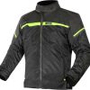 Motorradjacken LS2 Riva wasserdichte Damen Jacke schwarz/gelb