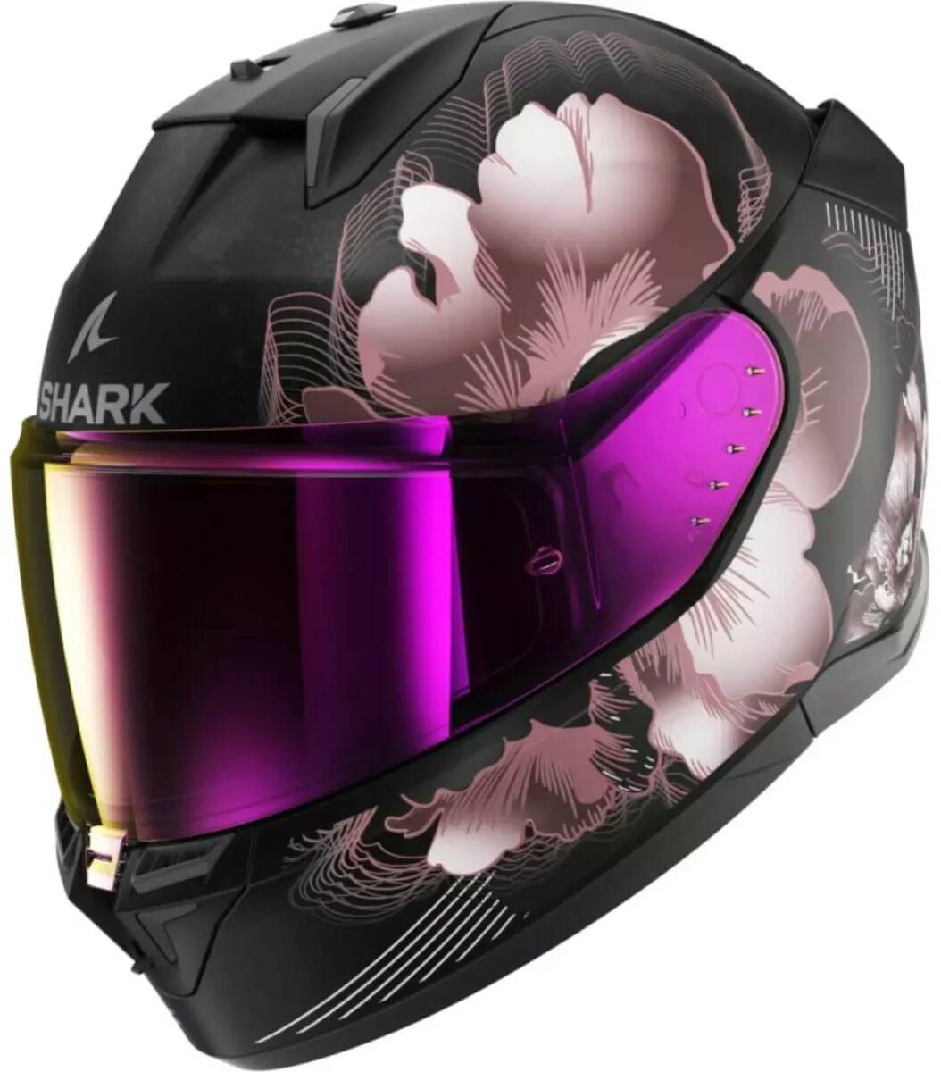 SHARK D-Skwal 3Mayfer matt black/purple/gold SHARK D-Skwal 3