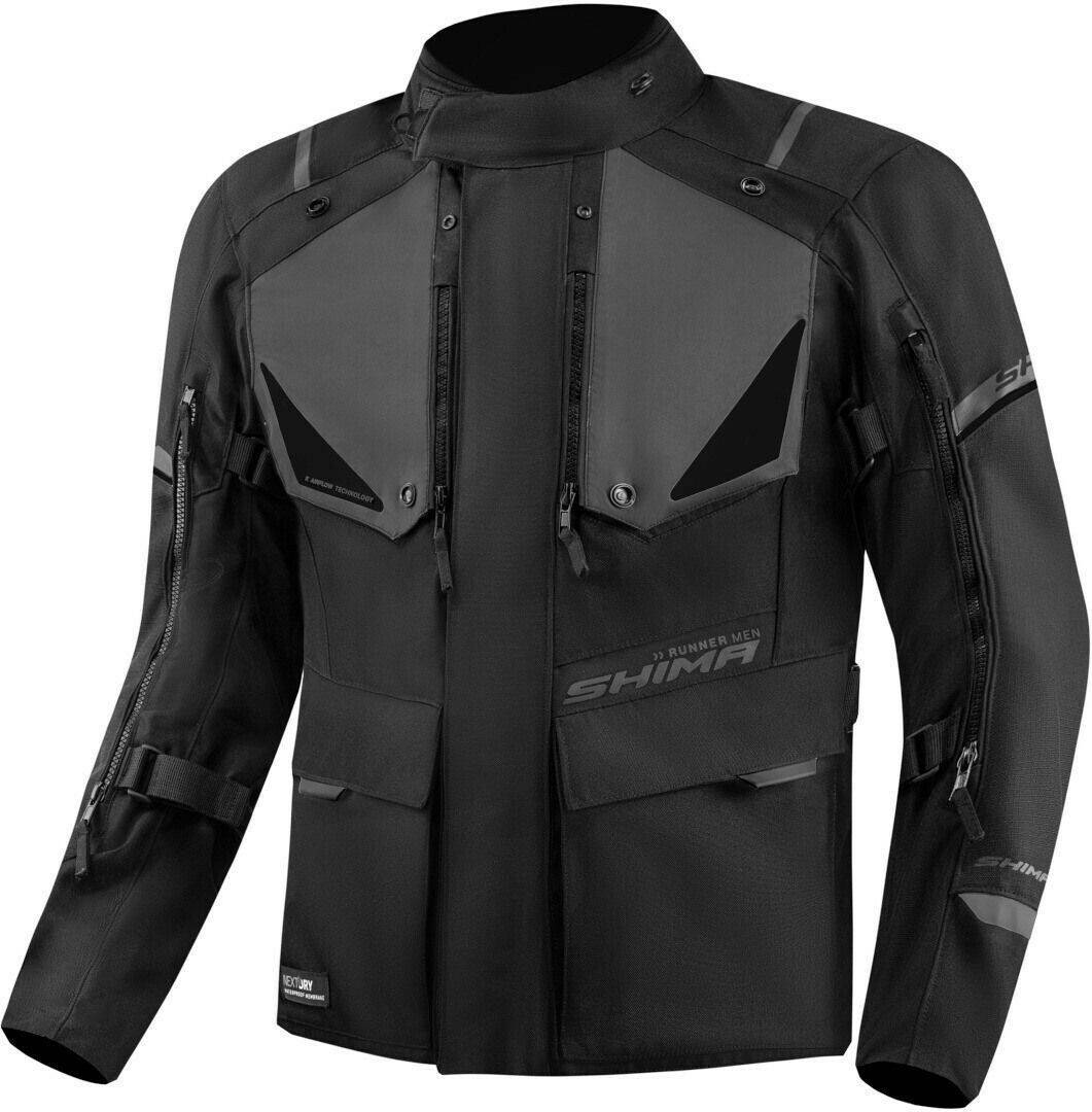 Shima Runner wasserdichte Jacke schwarz Motorradjacken