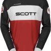 Motocross-Jerseys Scott 450 X-Plore Swap schwarz/rot