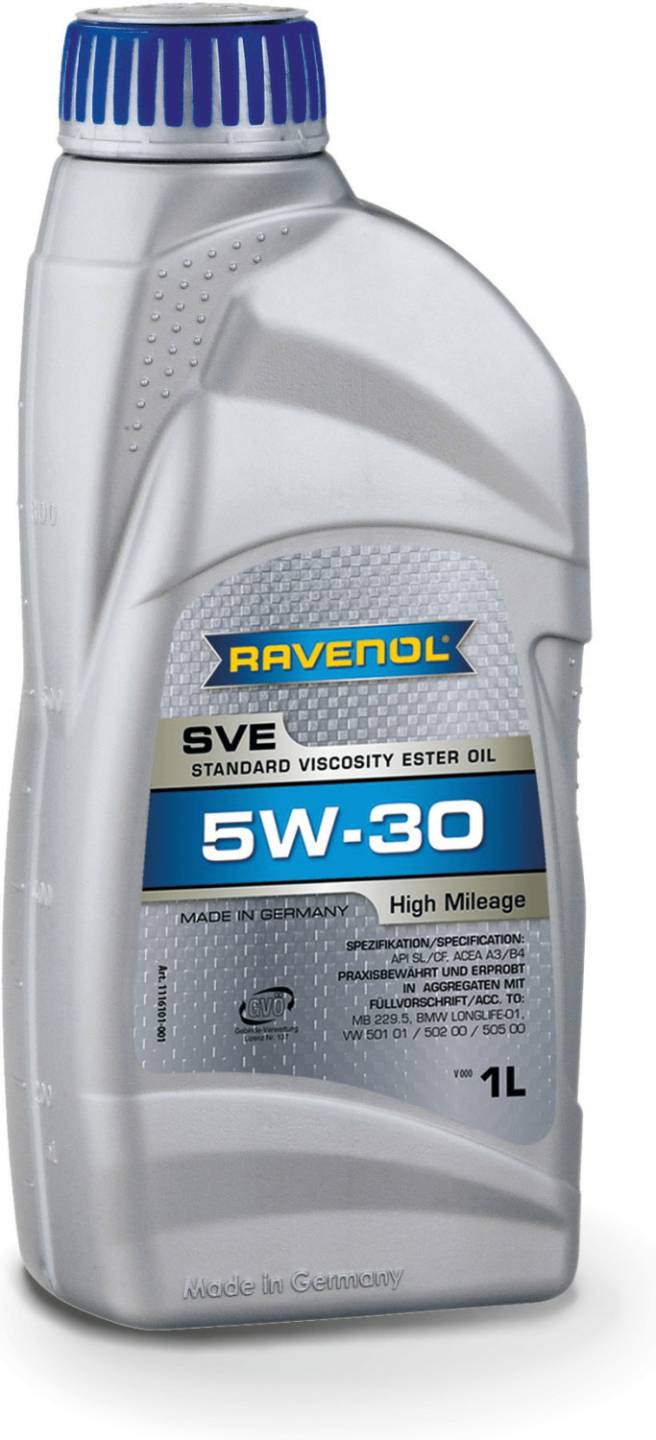 Ravenol SVE Standard Viscosity Ester Oil SAE 5W-30 Ravenol SVE Standard Viscosity Ester Oil SAE 5W-301 l