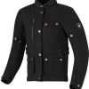 Motorradjacken Merlin Harriet Damen Wachsjacke schwarz