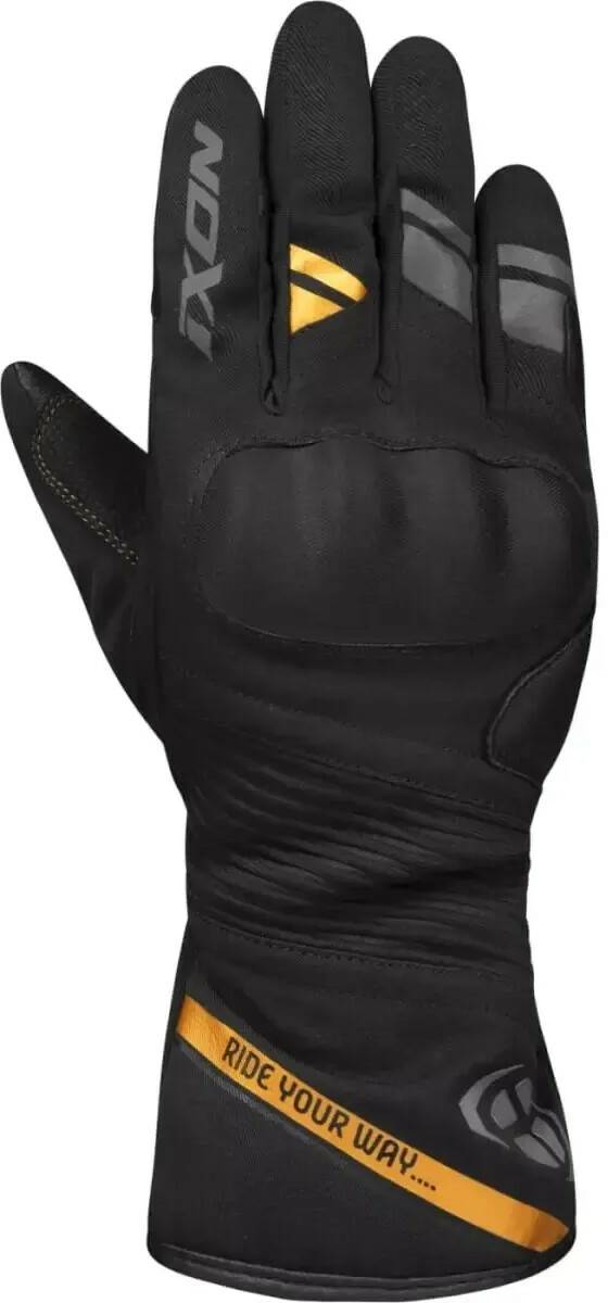 IXON Pro Midgard Lady Glovesblack/gold Motorradhandschuhe