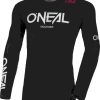 O'Neal Mayhem Hexx schwarz/grau Motocross-Jerseys