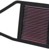 K&N Luftfilter für Civic VII Honda (33-2192) Luftfilter