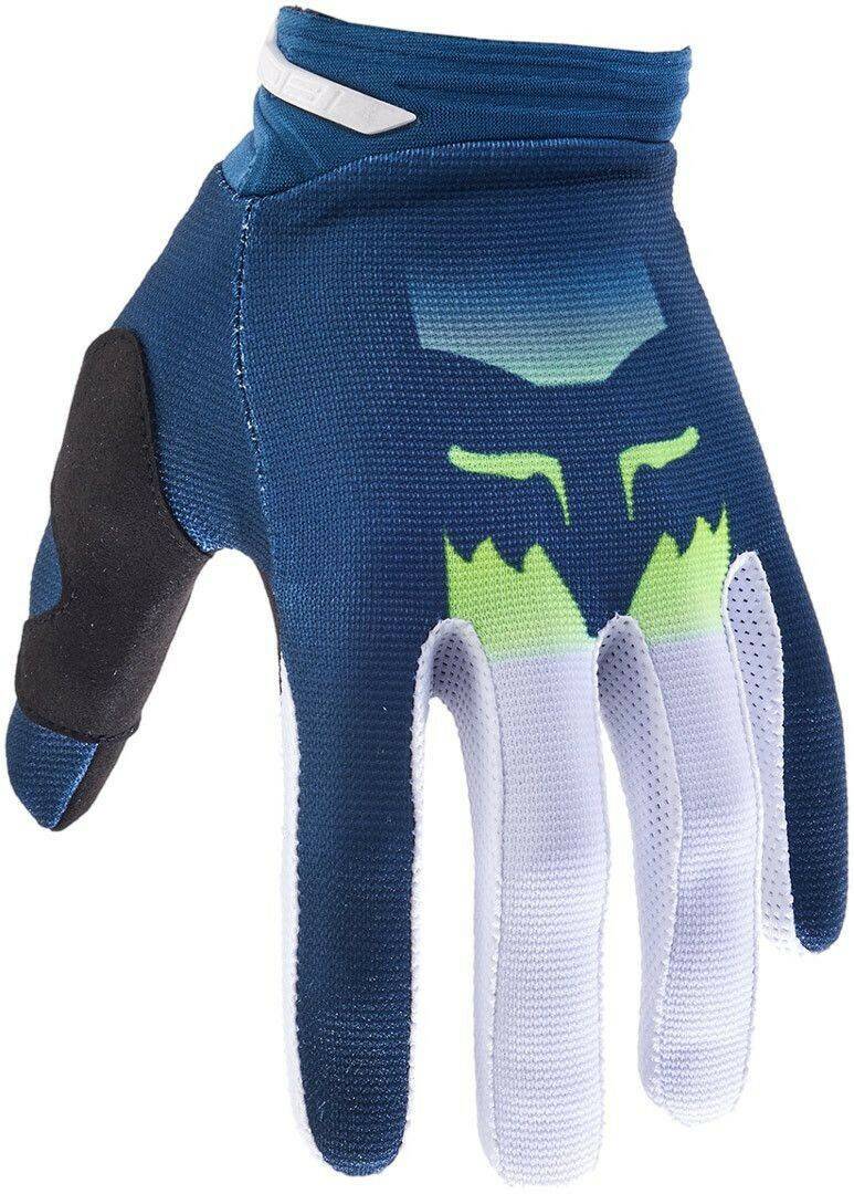 Fox 180 Flora Motocross Handschuhe blau Motorradhandschuhe