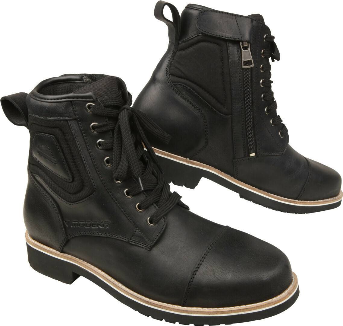 Modeka Wolter Stiefel schwarz Motorradstiefel