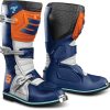 Motorradstiefel Shot Race 2 Kidblue/white/orange