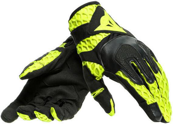 Dainese Air-Mazeblack/fluo yellow Motorradhandschuhe