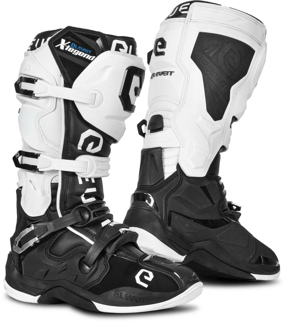 Motorradstiefel Eleveit X-Legend Off-Roadblack/white