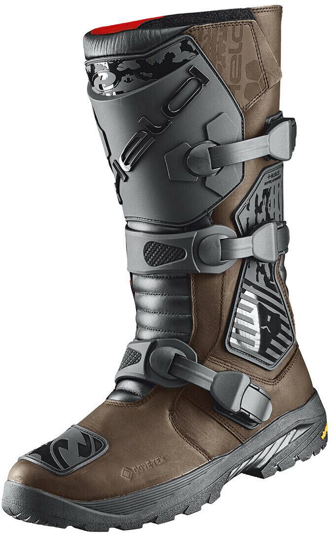 Held Brickland Goretexbraun Motorradstiefel