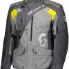 Scott Dualraid Dryo Jackegrau/gelb Motorradjacken