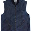 DMD Waxed Vest blau Motorradjacken