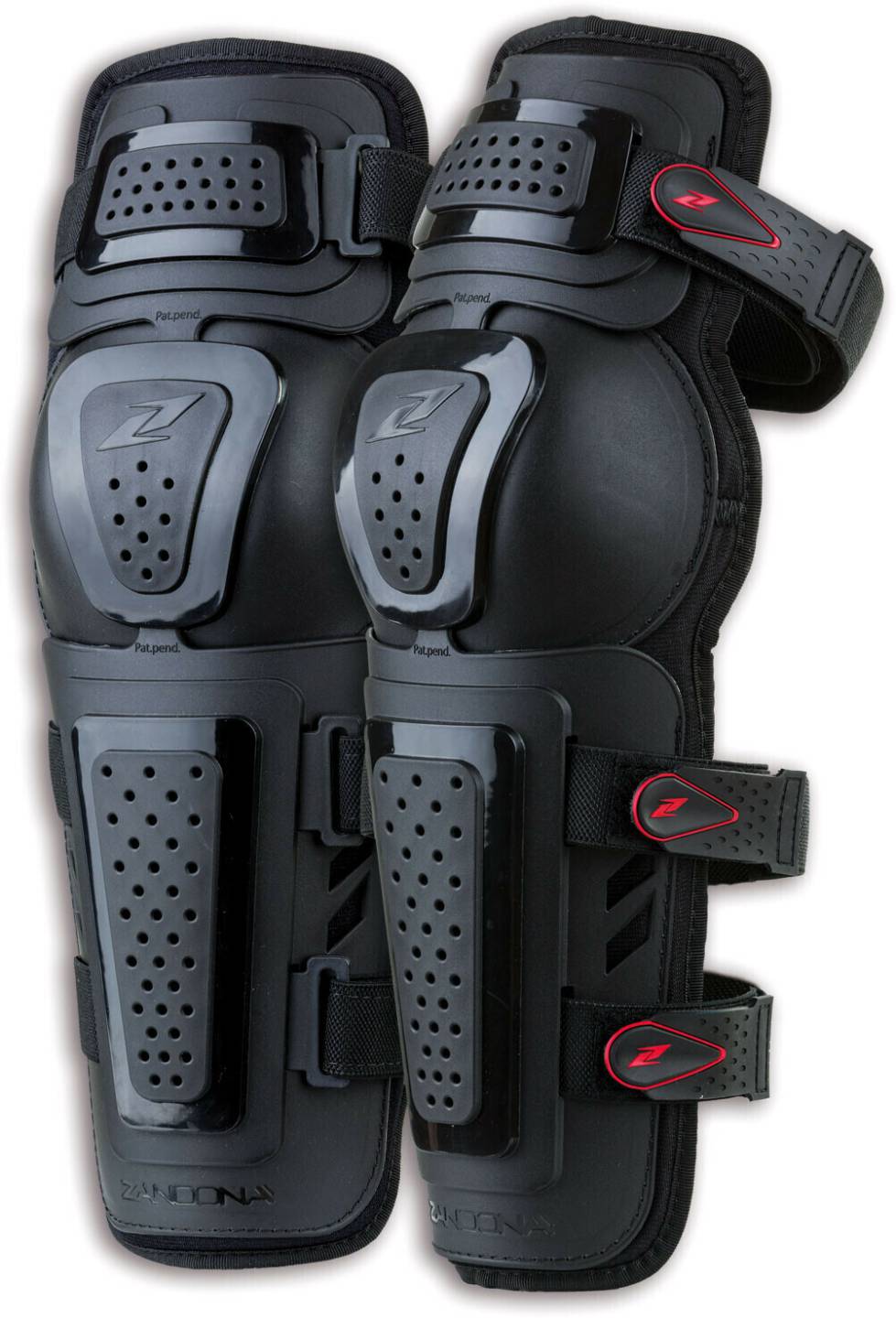 Zandona Evo Knee/shin Guard Schwarz Protektoren