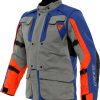 Motorradjacken Dainese Alligator Tex JacketGrey/Red/Blue