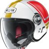 Nolan N21 VisorFlybridge Metal White 67 Nolan N21 Visor