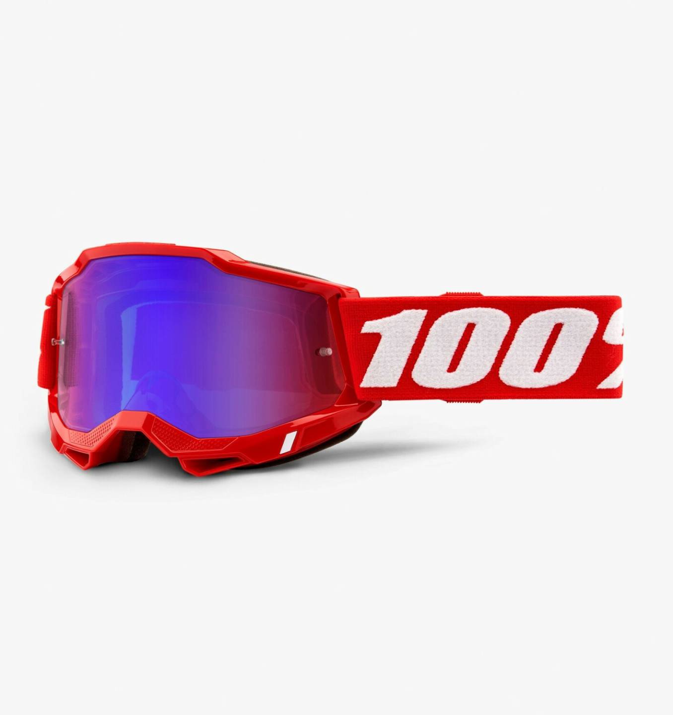 Motocrossbrillen 100% Accuri 2Red/Red-Blue Lens