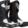 Motorradstiefel Berik Race-X Stiefelschwarz/weiss