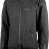 GMS Falcon Softshell Damenjacke schwarz Motorradjacken