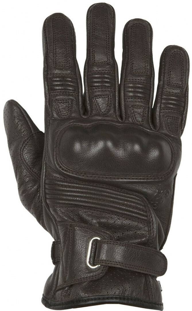 Helston's Strada perforierte Handschuhe braun Motorradhandschuhe