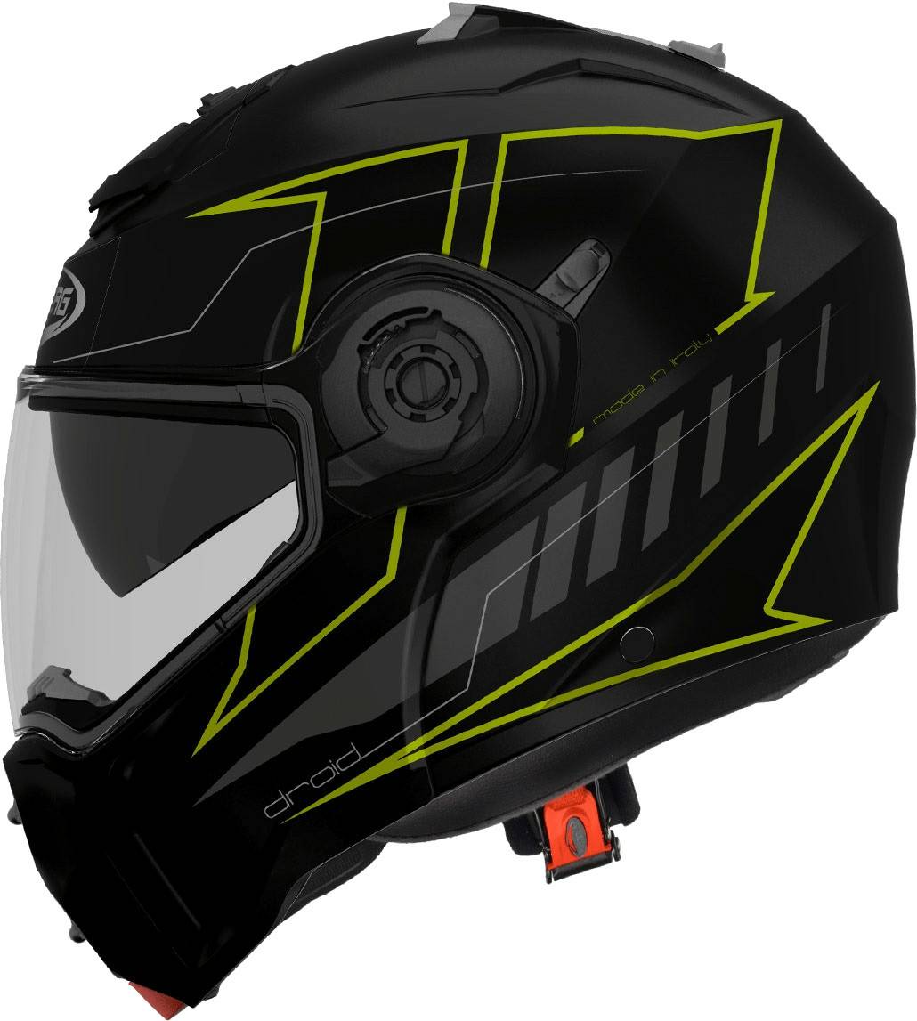 Caberg Droid Caberg Droidschwarz matt/neon gelb