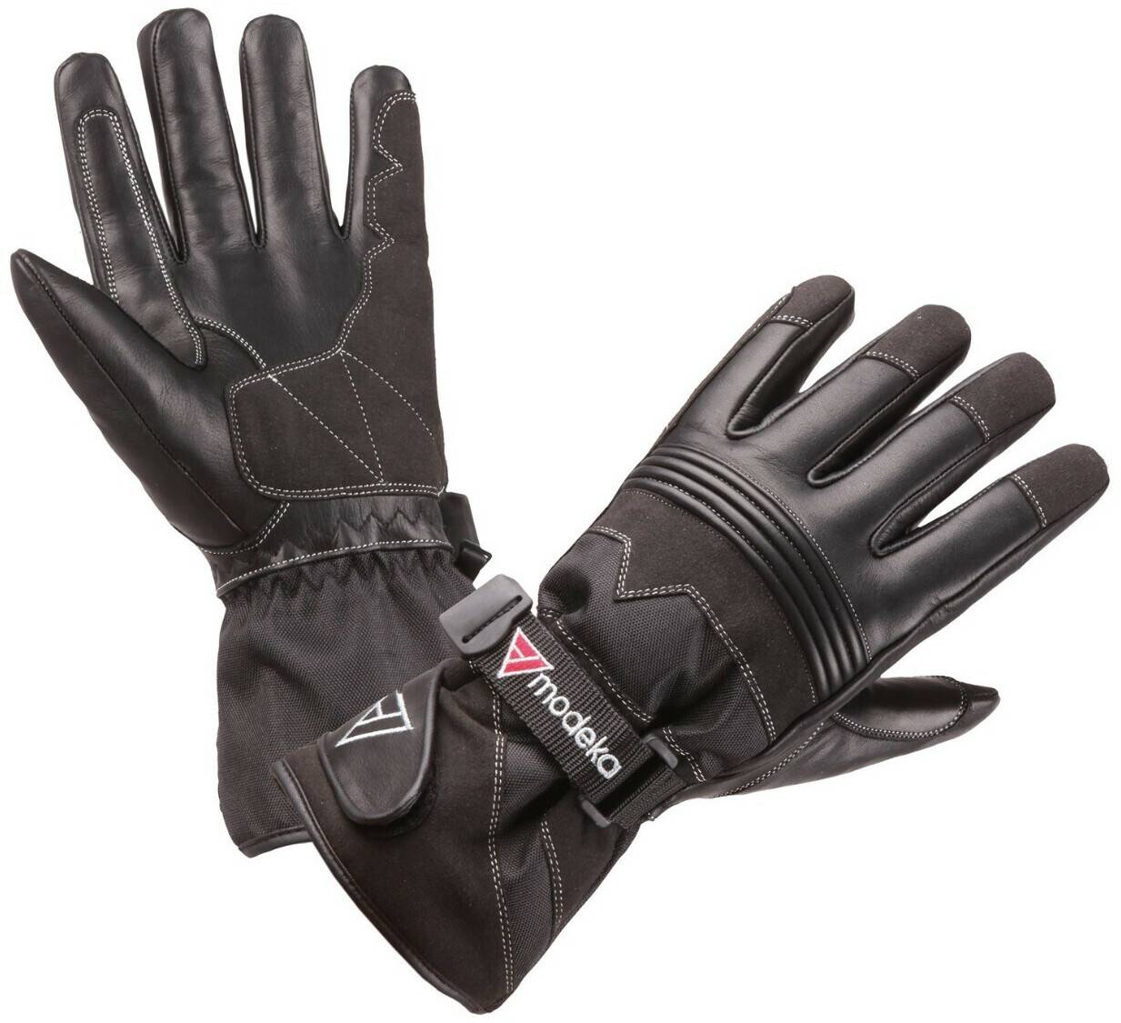 Modeka Freeze Evo Kinder schwarz Motorradhandschuhe