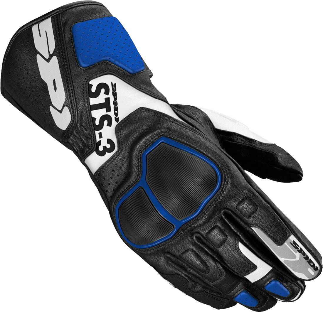 Spidi Sts-3schwarz/blau Motorradhandschuhe